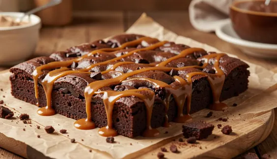 Salted Caramel Brownie