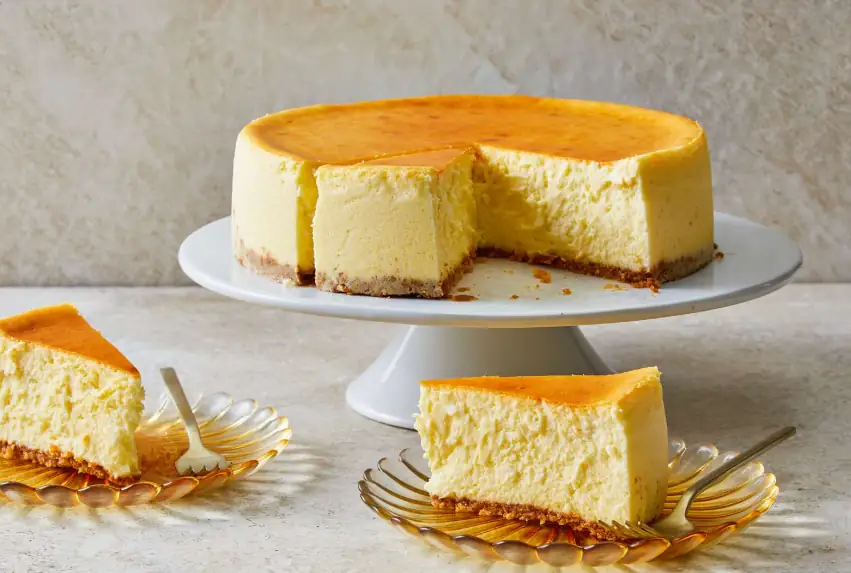 Classic New York Baked Cheesecake