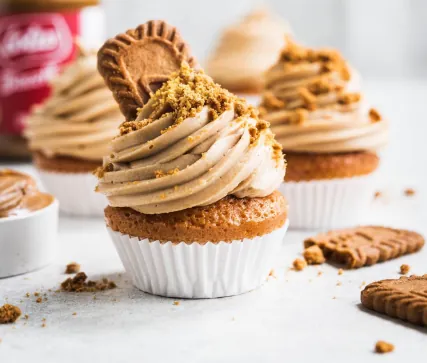 Lotus Biscoff Cupcake