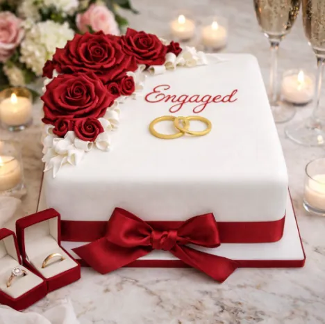 Ring Theme Cake