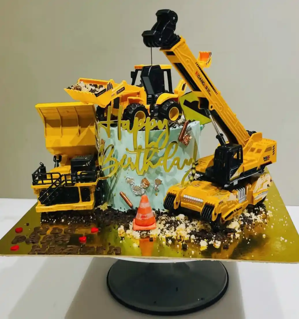 Car Theme Cake