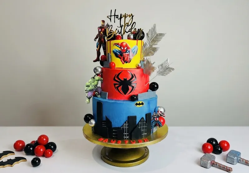 Superhero Cake