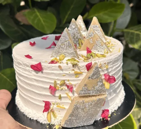 Kaju Katli Cake