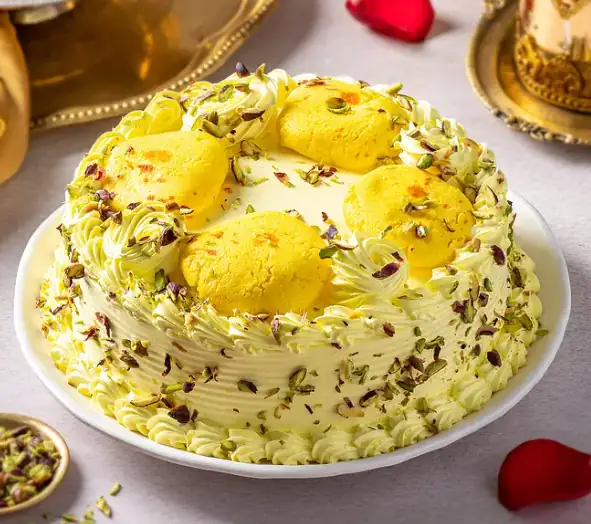 Rasmalai Cake