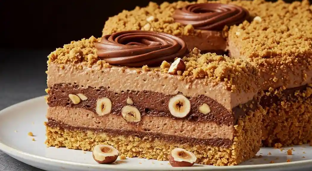 Nutella Crunch Cake