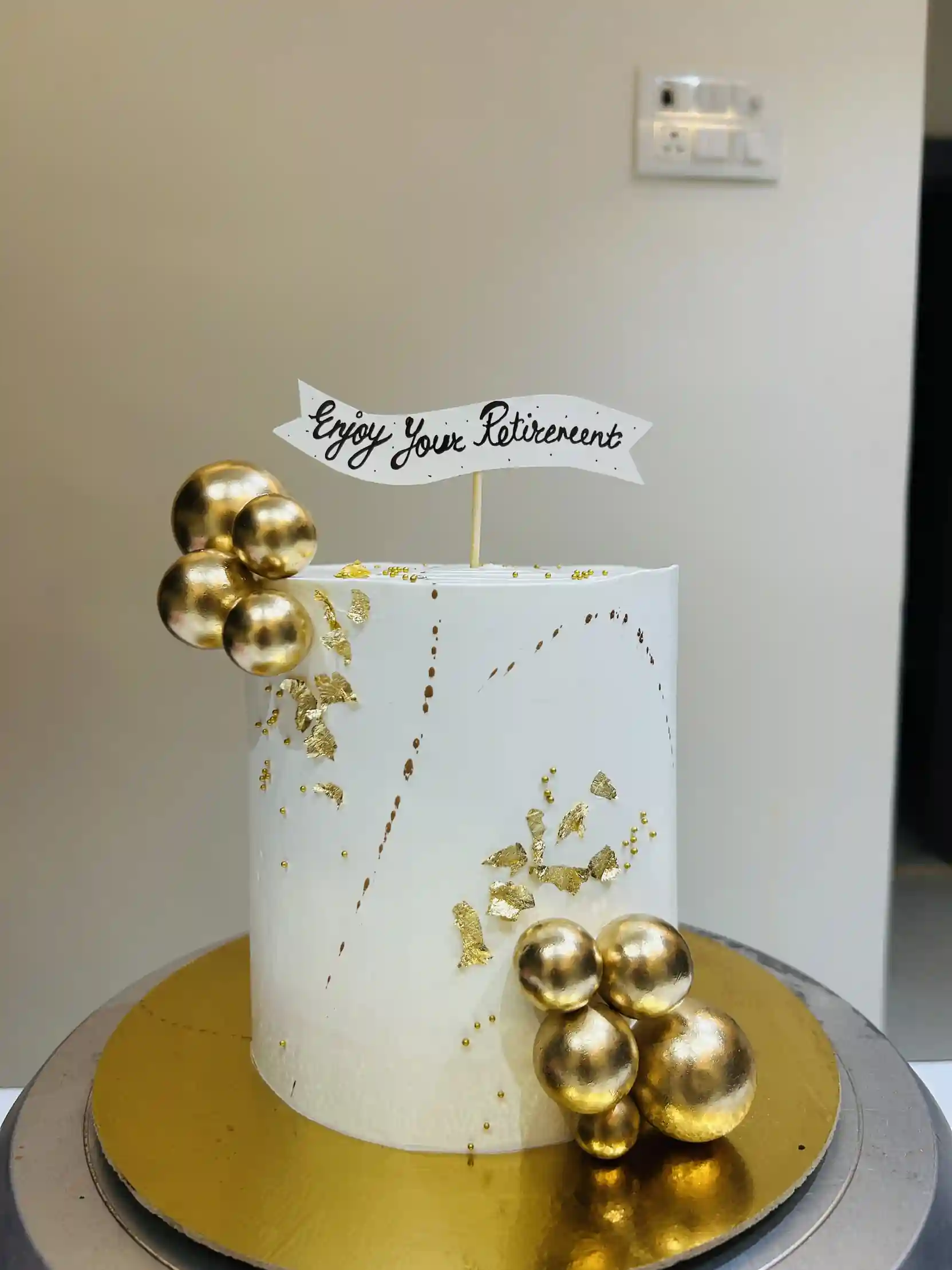 Classic White Birthday Cake