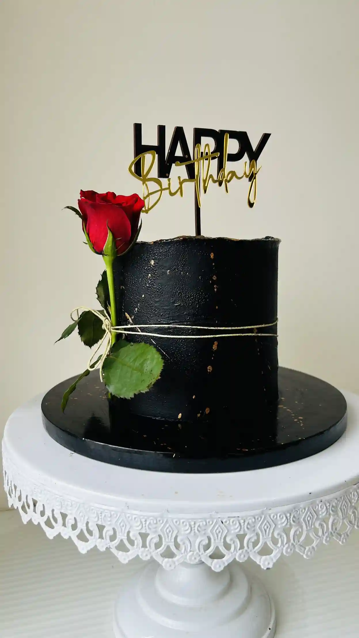 Rose Floral Cake