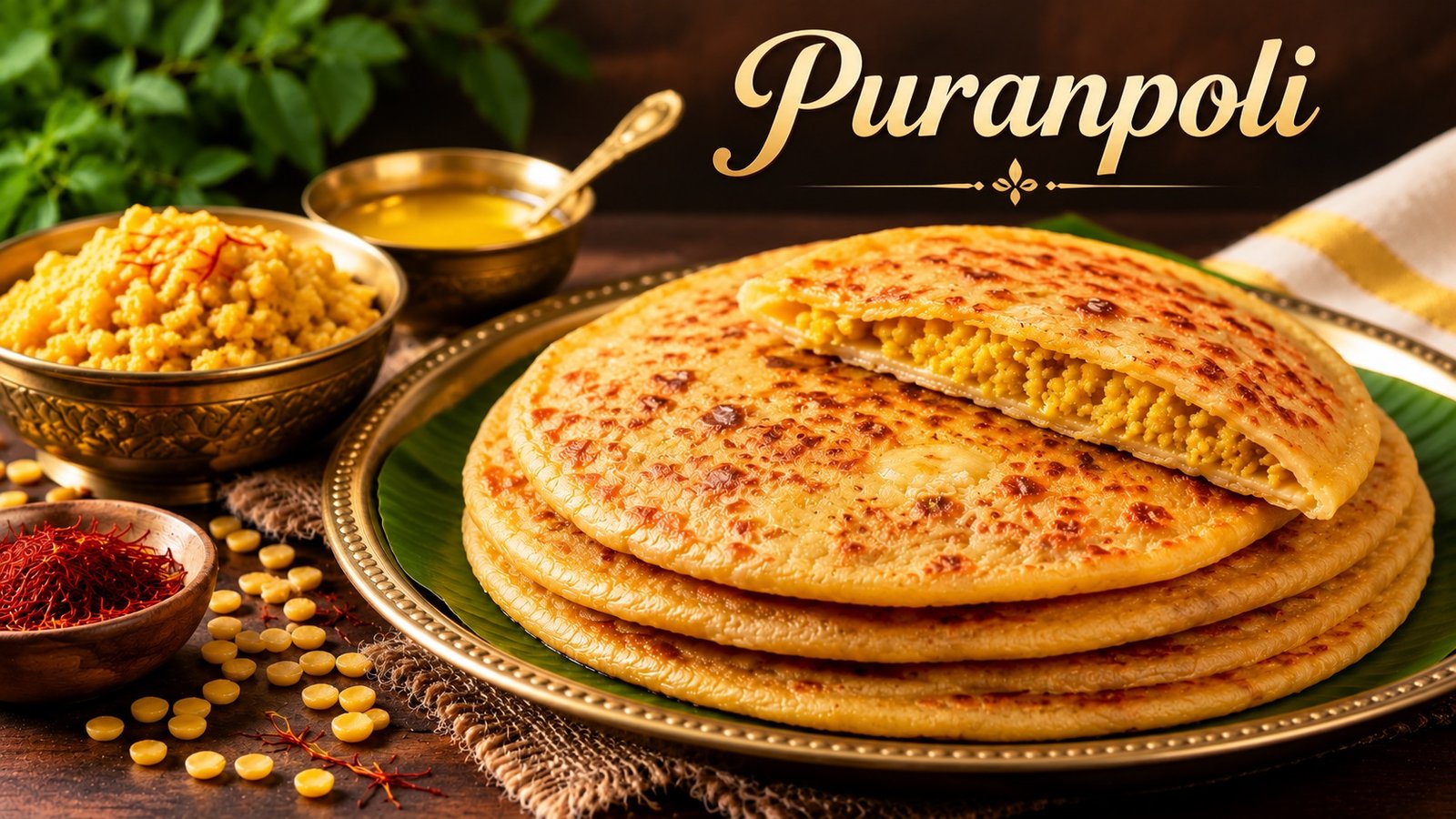 Puran Poli - Authentic Maharashtrian Sweet