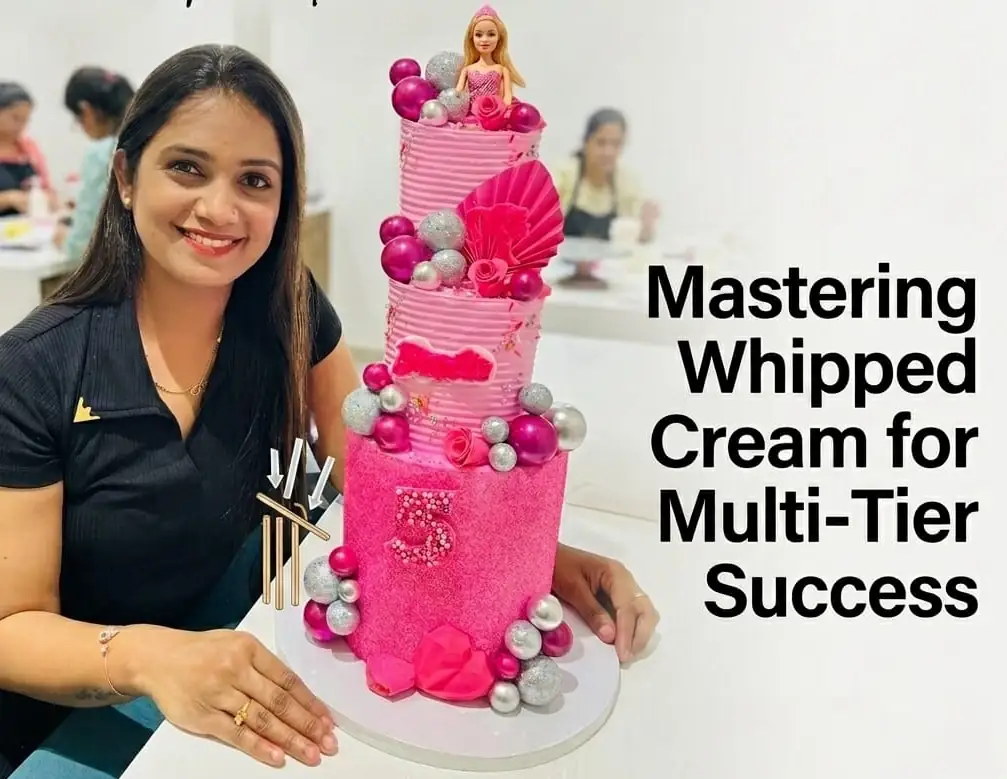 3-Tier Whipped Cream Masterclass